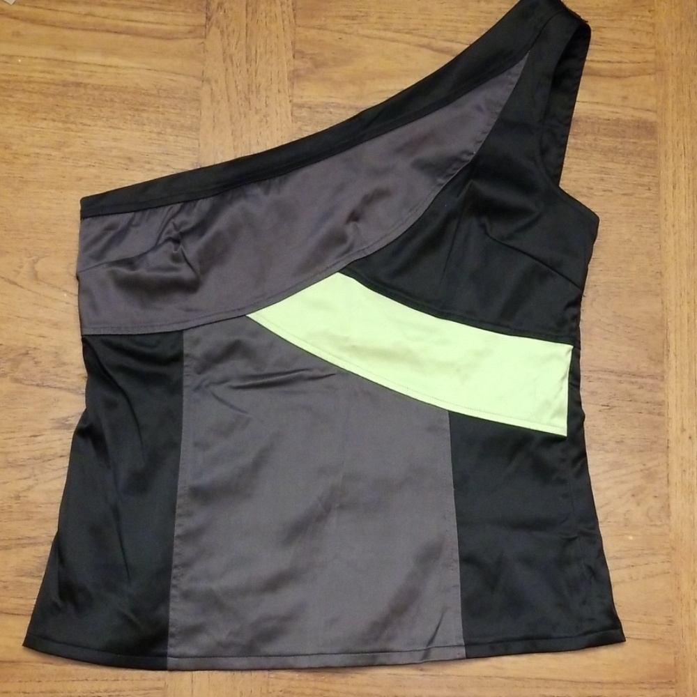 Costa Blanca one shoulder top